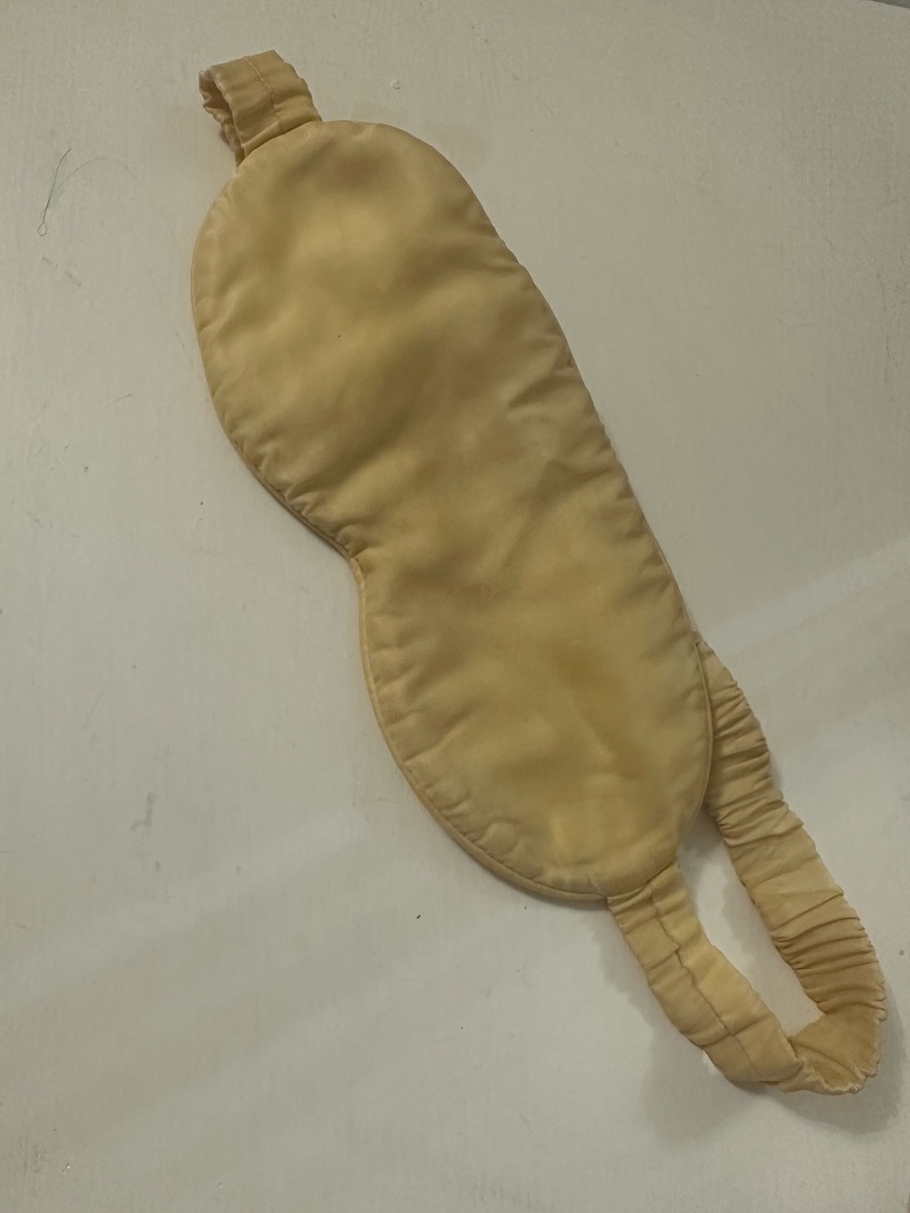 Silk (Mulberry) Sleep Mask Ivory Colour